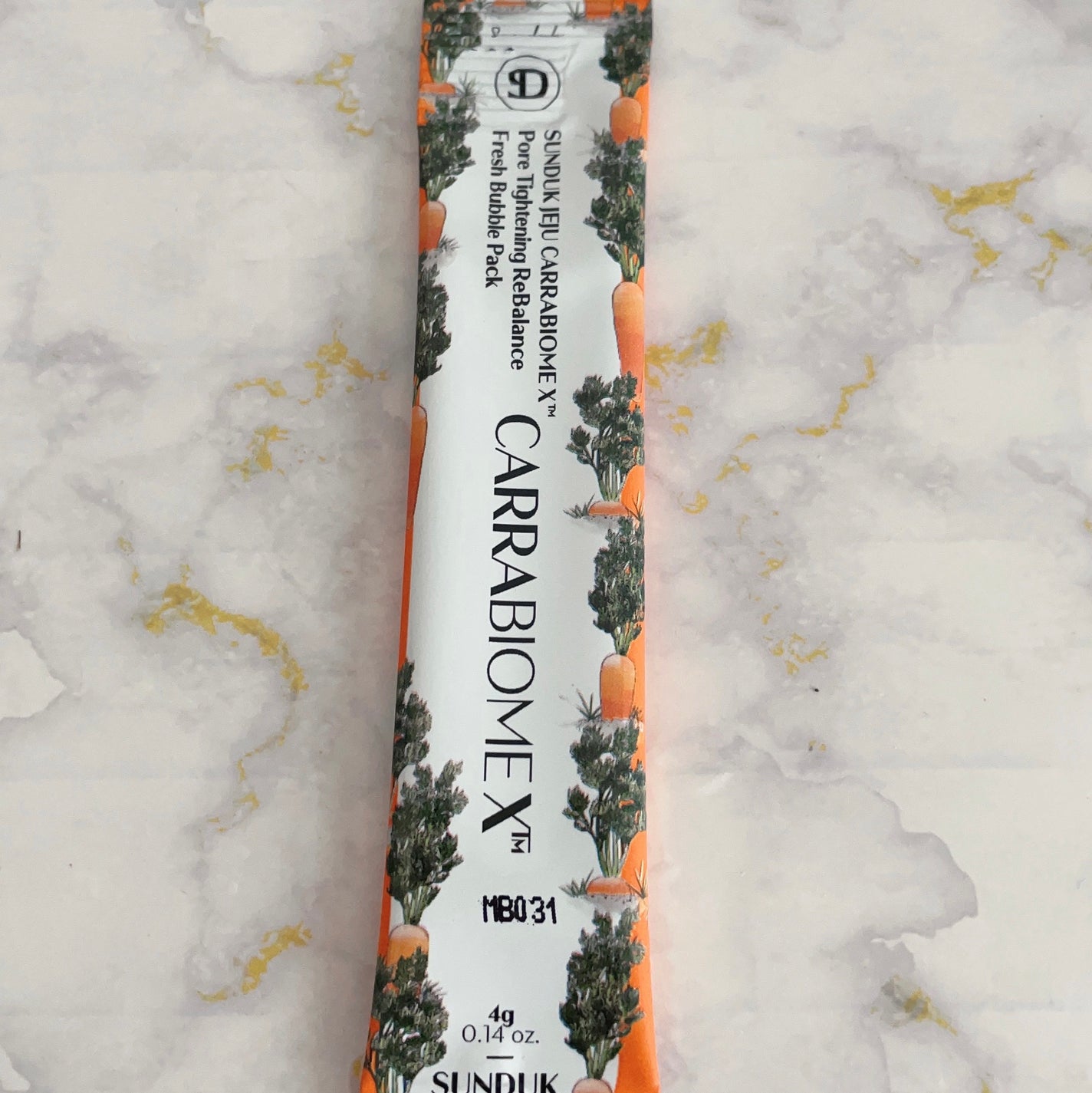 キャロットバブルパック/SUNDUK JEJU/洗い流すパック・マスクを使ったクチコミ(3枚目)