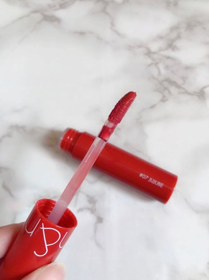 ジューシーラスティングティント/rom&nd/リップティントを使ったクチコミ(1枚目)