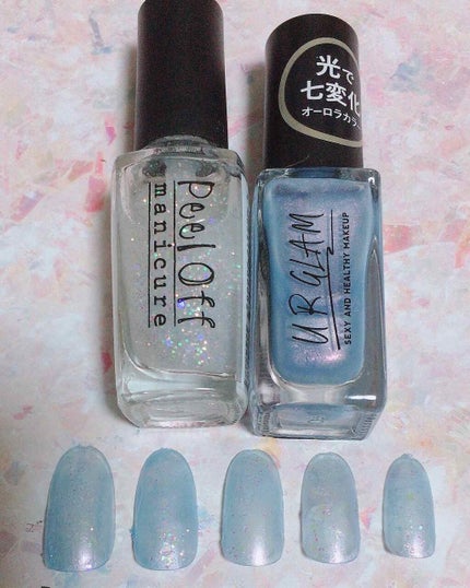 ピールオフマニキュア/キャンドゥ/マニキュアを使ったクチコミ(2枚目)