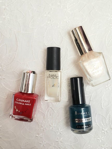 土木系おねいさん on LIPS 「今日はイブだー!せっかくなので渾身のクリスマスネイルを。✼••..」(7枚目)