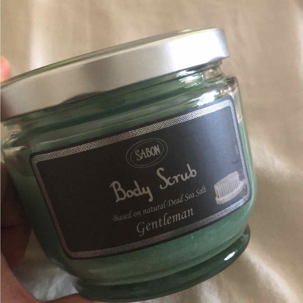 ボディスクラブ ジェントルマン 600g/SABON/ボディスクラブを使ったクチコミ（1枚目）