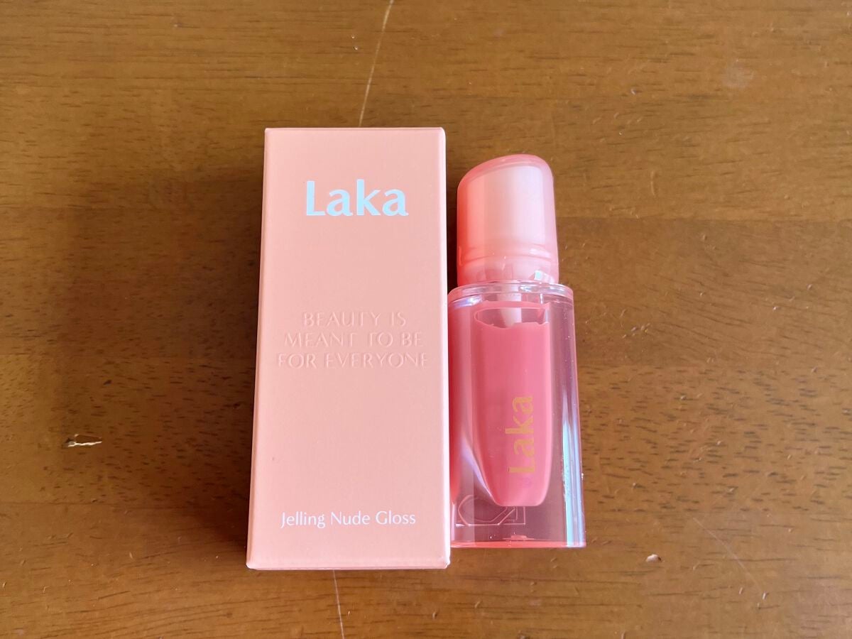 ジェリーイングヌードグロス/Laka/リップグロスを使ったクチコミ(2枚目)