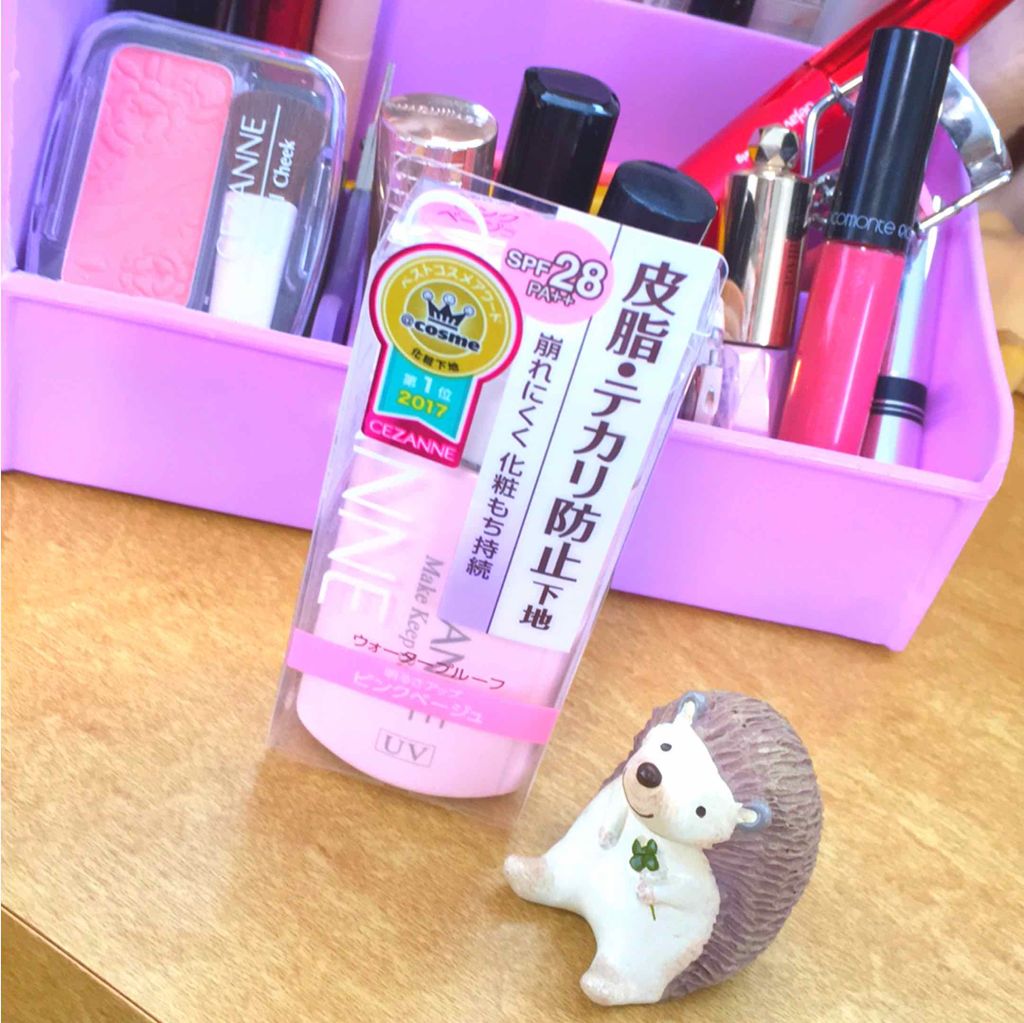 皮脂テカリ防止下地/CEZANNE/化粧下地を使ったクチコミ（1枚目）