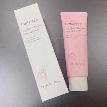 チェジュ チェリーブロッサム トーンアップクリーム/innisfree/化粧下地を使ったクチコミ（1枚目）