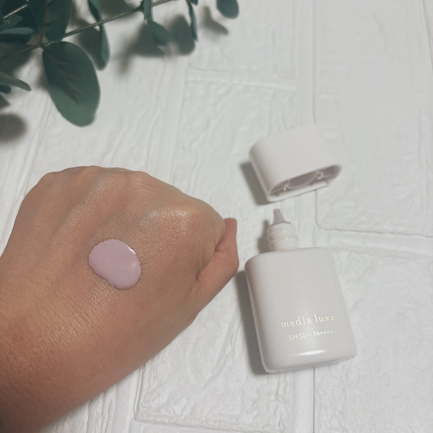 リュクス スムースビューティーベース/media/化粧下地を使ったクチコミ(4枚目)