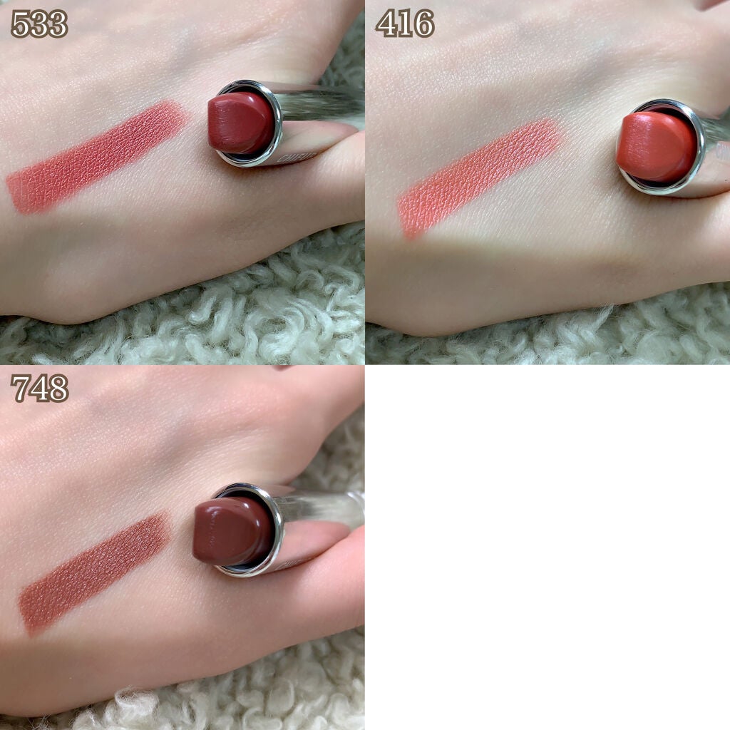 口紅(詰替用)/ちふれ/口紅を使ったクチコミ(3枚目)