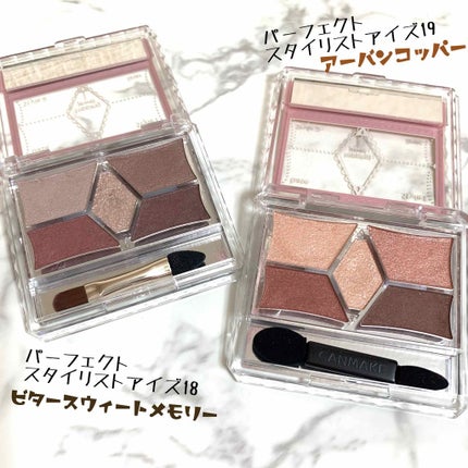 【旧品】パーフェクトスタイリストアイズ/キャンメイク/アイシャドウパレットを使ったクチコミ(1枚目)