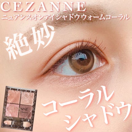 ニュアンスオンアイシャドウ/CEZANNE/アイシャドウパレットを使ったクチコミ(1枚目)