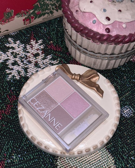 ペールトーンアイシャドウ/CEZANNE/アイシャドウを使ったクチコミ(4枚目)