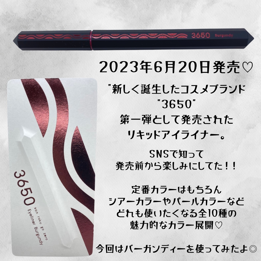 リキッドアイライナー /3650/リキッドアイライナーを使ったクチコミ（2枚目）
