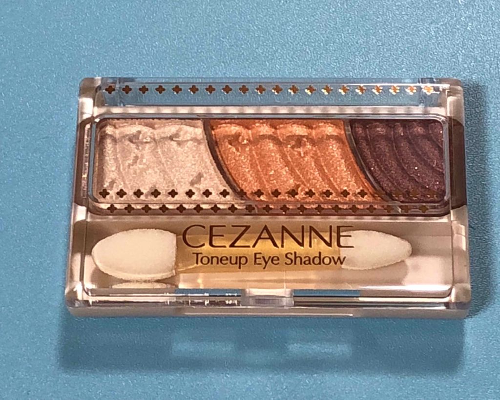 トーンアップアイシャドウ/CEZANNE/アイシャドウパレットを使ったクチコミ（1枚目）