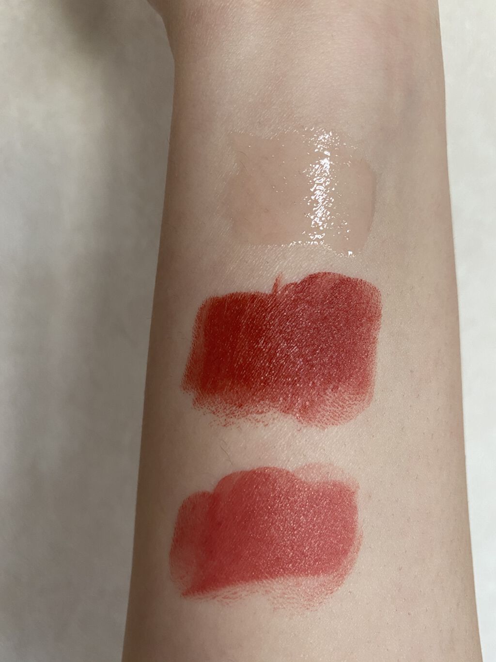 パラダイスオーロラシャインリップトリートメント/DEAR DAHLIA/リップグロスを使ったクチコミ（3枚目）