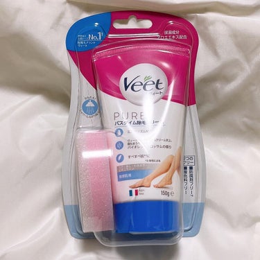 ヴィートピュアバスタイム除毛クリーム 敏感肌用/Veet/除毛クリームを使ったクチコミ（2枚目）