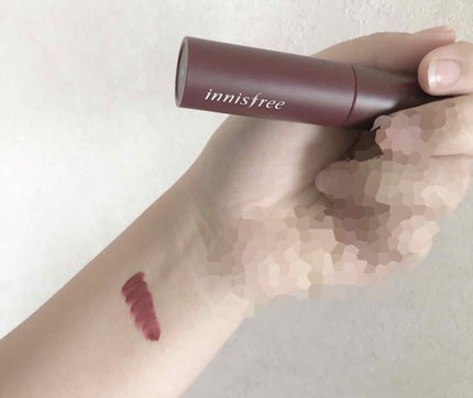 ビビッドコットン インクティント/innisfree/口紅を使ったクチコミ(2枚目)
