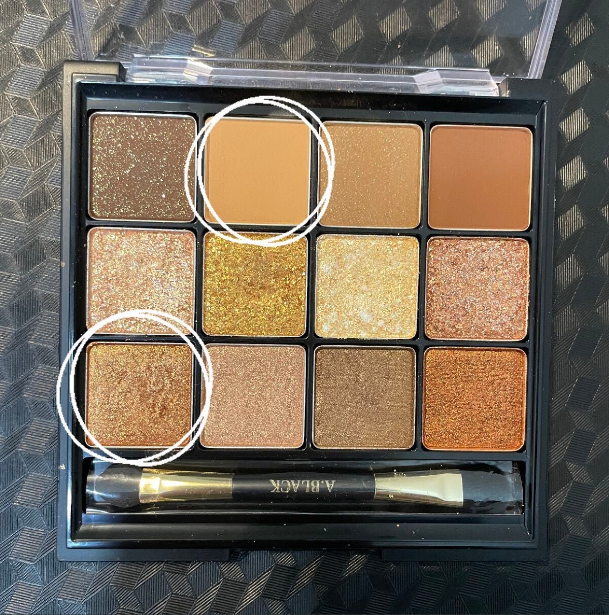 グラムチェンジマルチパレット/A.BLACK/マルチパレットを使ったクチコミ(2枚目)