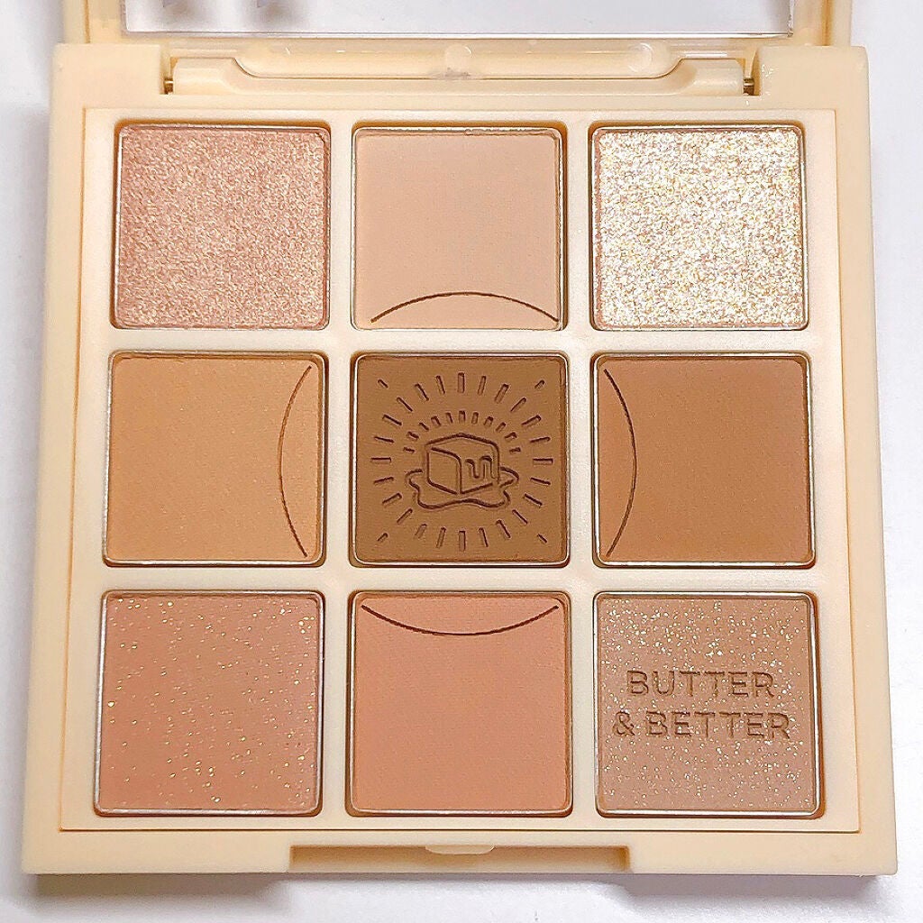 マイフェイブムードアイパレット 9カラー/HOLIKA HOLIKA/アイシャドウパレットを使ったクチコミ(3枚目)