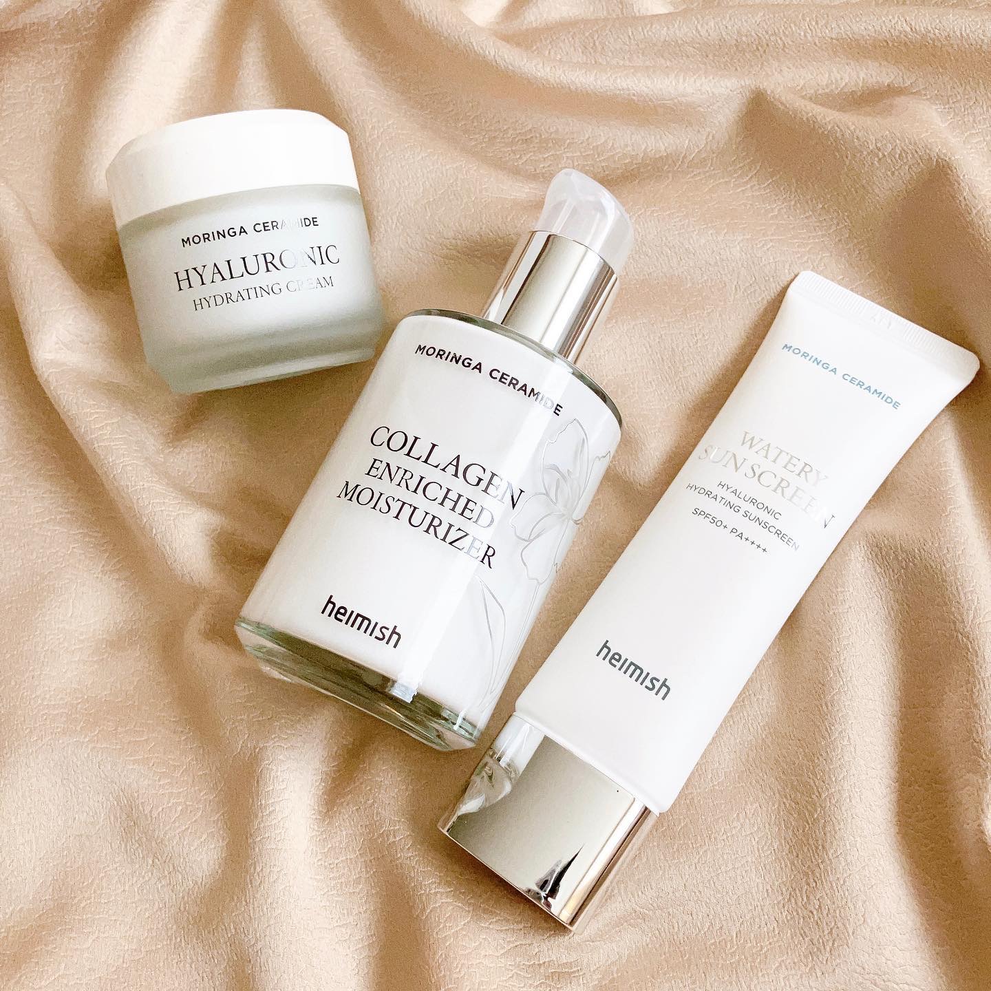 モリンガ セラミド コラーゲン エンリッチド モイスチャライザー/heimish/乳液を使ったクチコミ（2枚目）