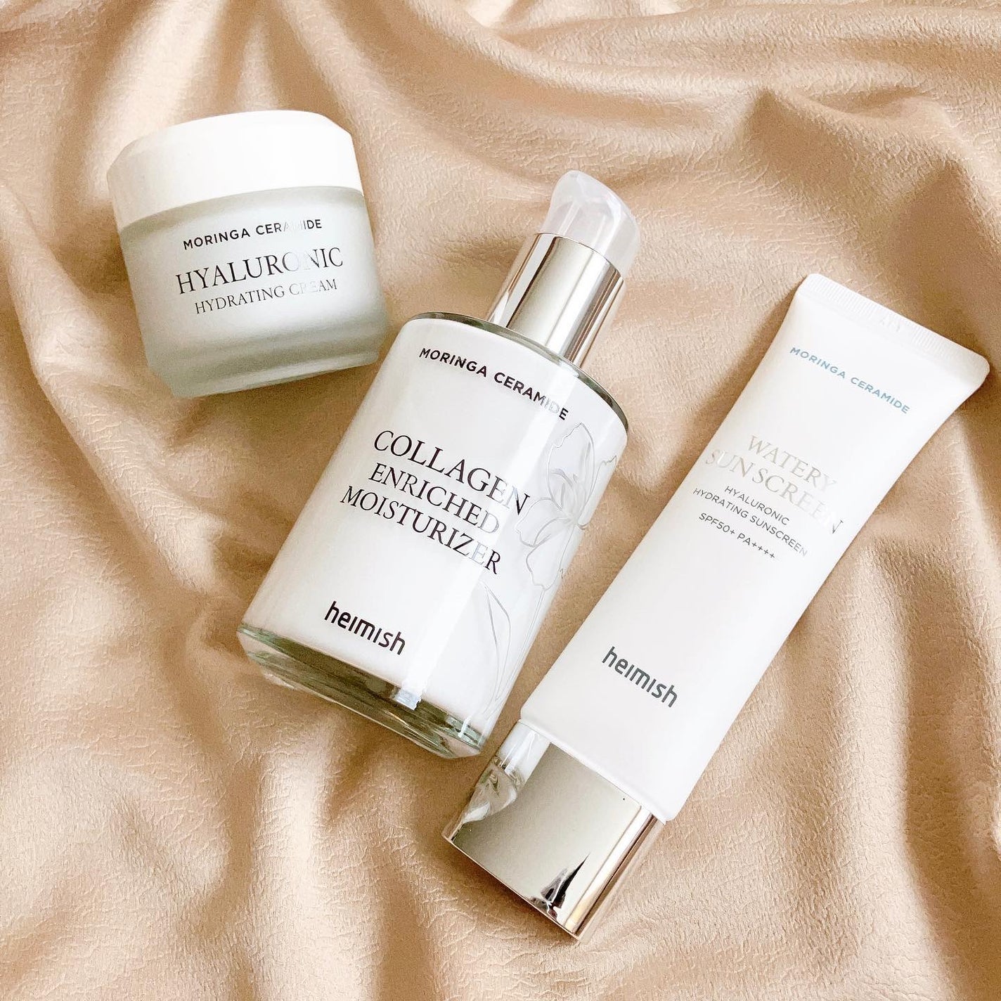 モリンガ セラミド コラーゲン エンリッチド モイスチャライザー/heimish/乳液を使ったクチコミ(2枚目)