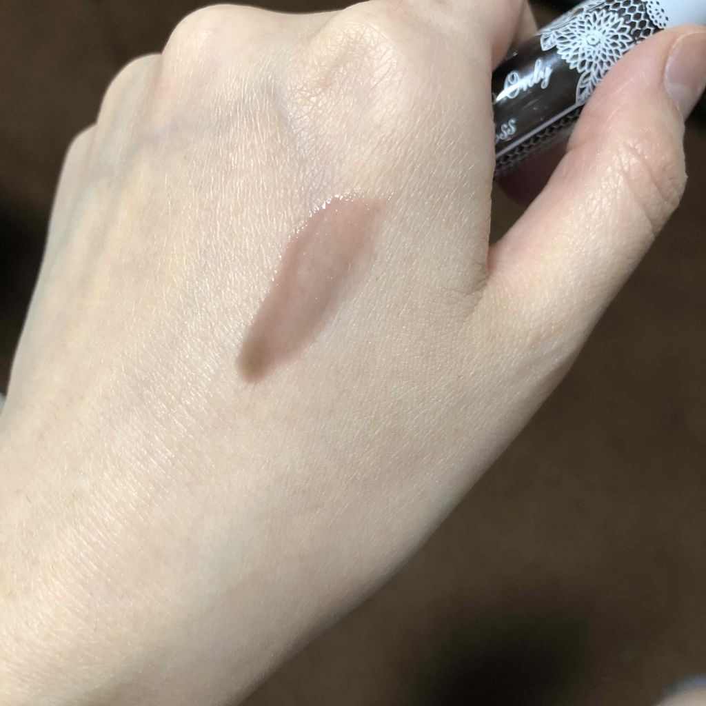 ユアリップオンリーグロス 04 クリア＆ブラック/キャンメイク/リップグロスを使ったクチコミ（1枚目）