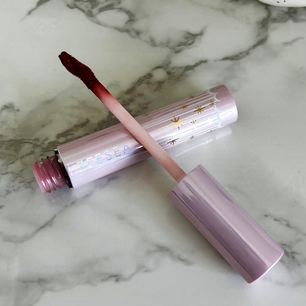 ベルベットクリーミィティント /ZEESEA/リップティントを使ったクチコミ(4枚目)