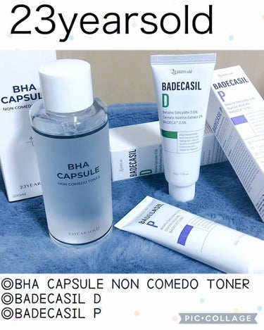 23years old BHA CAPSULE NON COMEDO TONERのクチコミ「23years old

【BHA CAPSULE NON COMEDO TONER】
BHA.....」（1枚目）