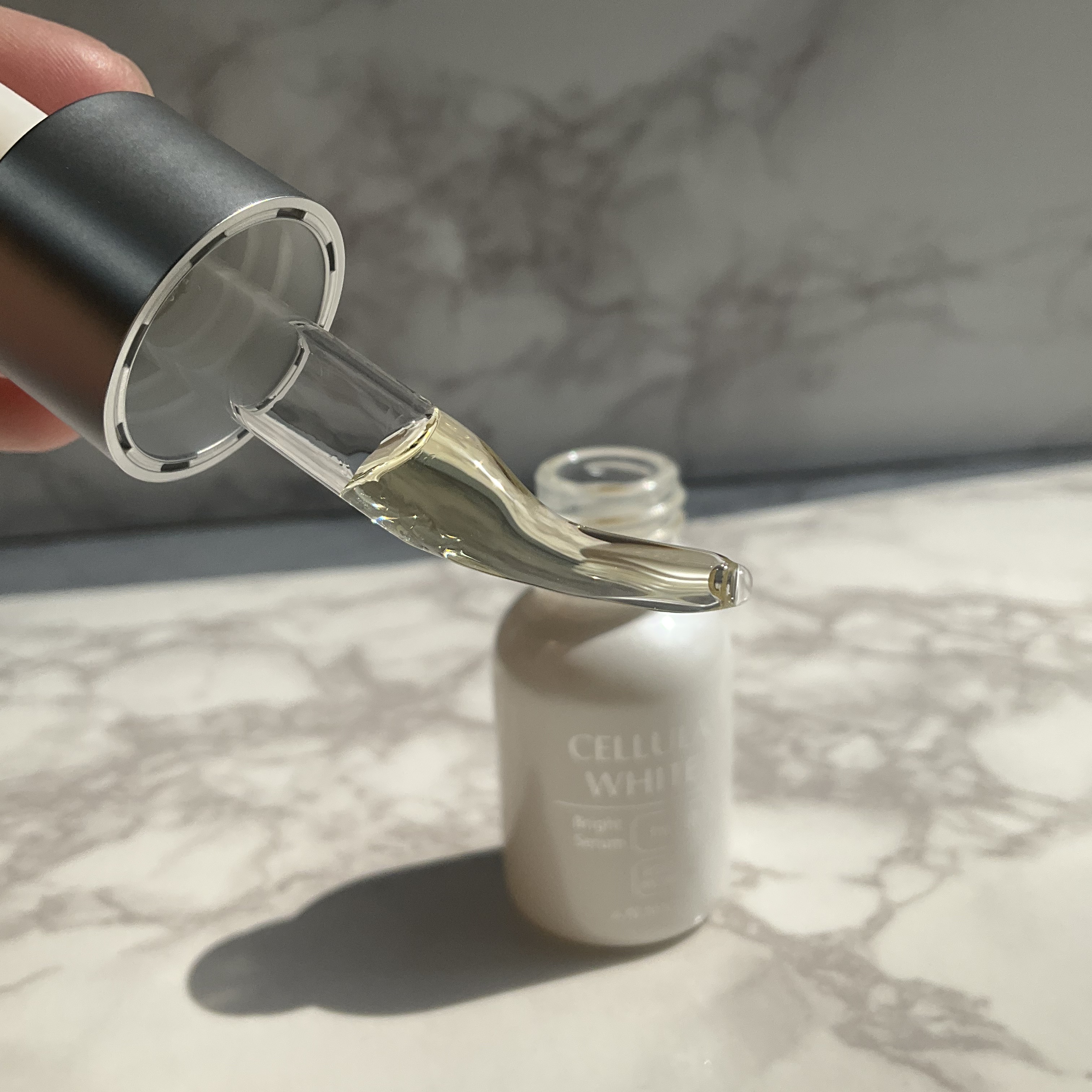 ホワイト ブライトセラム/CELLULA/美容液を使ったクチコミ（2枚目）