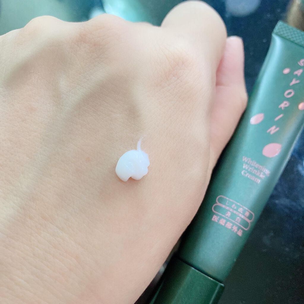 SAYORINホワイトニングリンクルクリーム/Winnow/フェイスクリームを使ったクチコミ(5枚目)