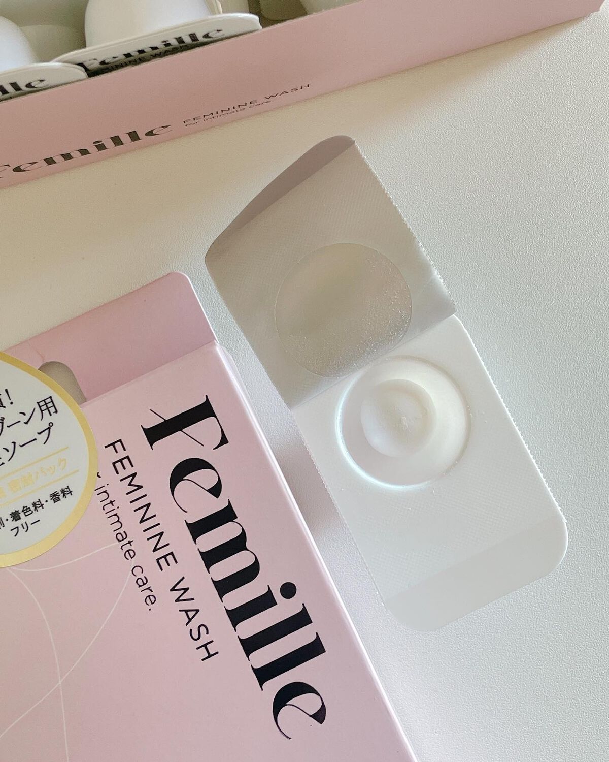 フェミニンウォッシュFD 8 packs/Femille/デリケートゾーンケアを使ったクチコミ（3枚目）