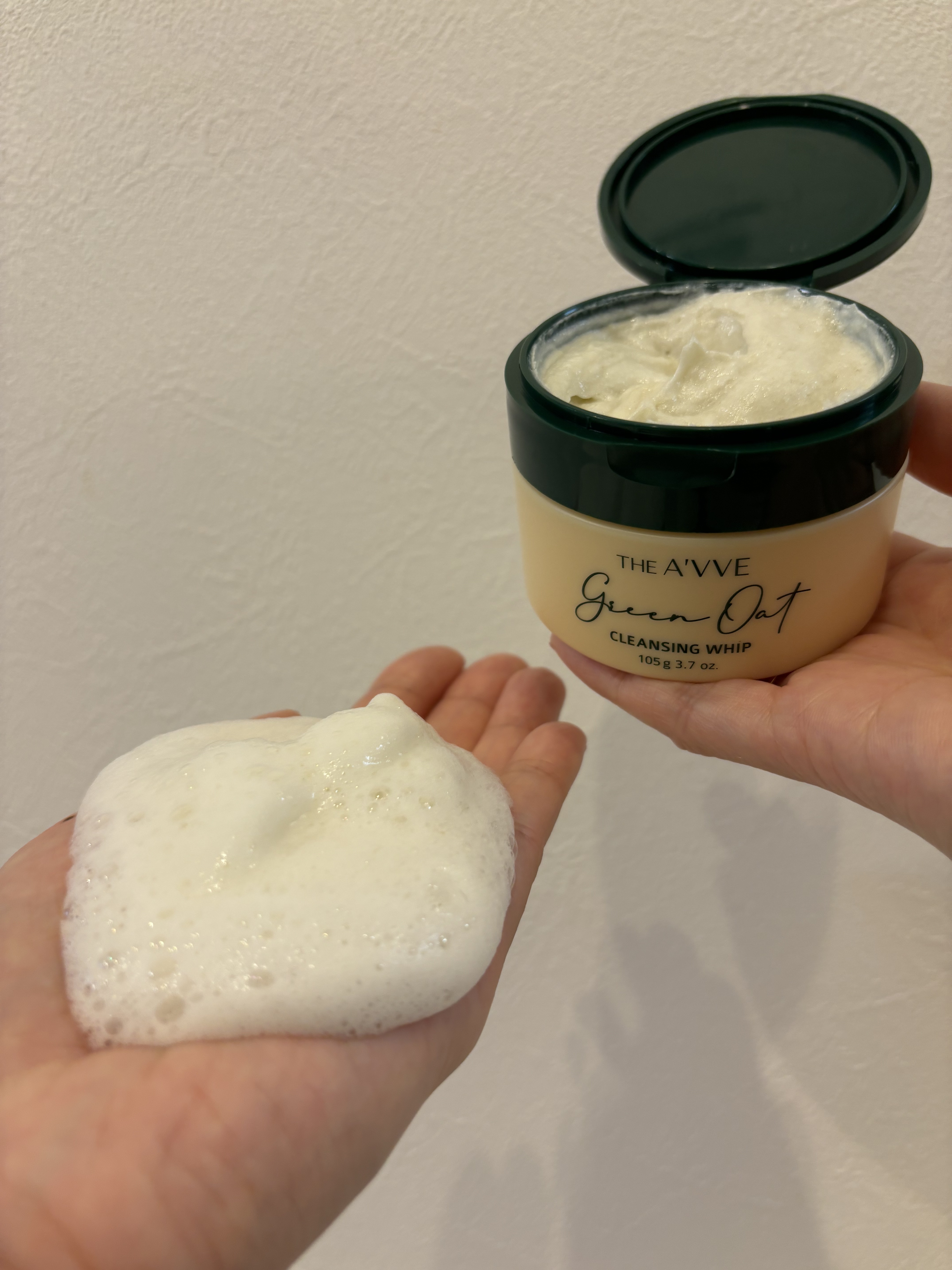 グリーンオートクレンジングホイップ/THE A'VVE/その他洗顔料を使ったクチコミ（2枚目）