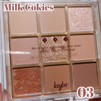 KEYBO FALL IN LOVE SHADOW PALETTE/keybo/アイシャドウパレットを使ったクチコミ(2枚目)