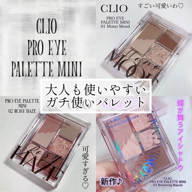 プロ アイパレット ミニ/CLIO/アイシャドウパレットを使ったクチコミ（1枚目）