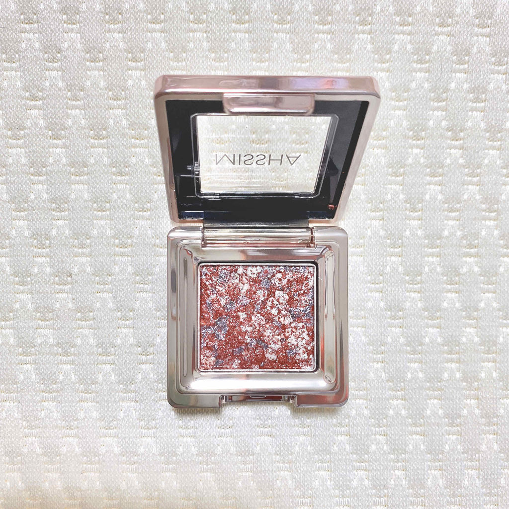 グリッタープリズム シャドウ/MISSHA/グリッターを使ったクチコミ（2枚目）