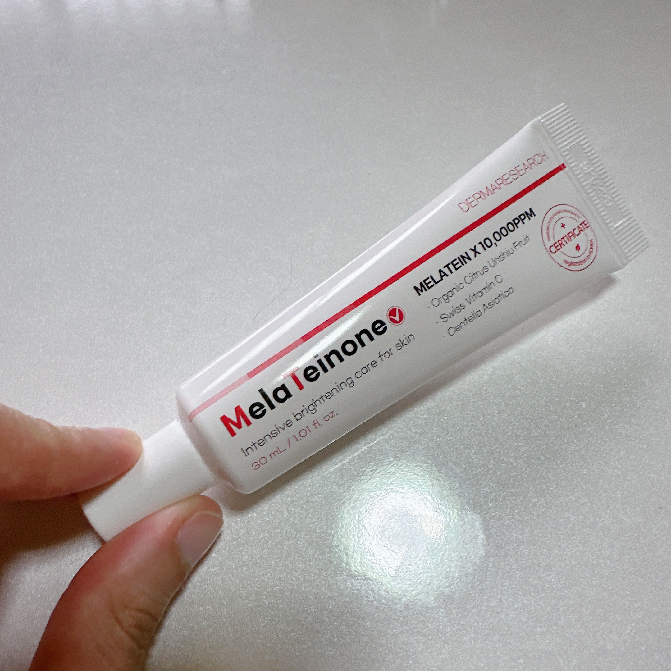 メラティノンクリーム/DERMA RESEARCH/フェイスクリームを使ったクチコミ（2枚目）