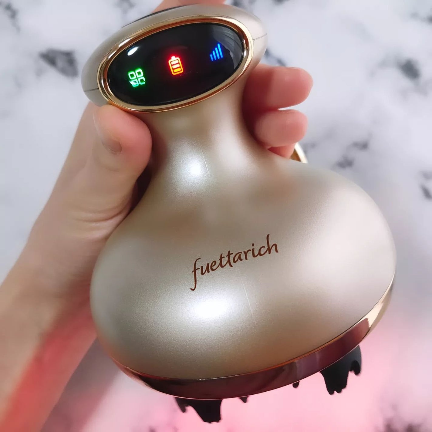 スカルプ ヘッドスパ/fuettarich (フエッタリッチ)/ヘッドマッサージャーを使ったクチコミ(2枚目)