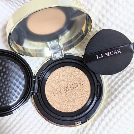 CORRECT CARE COMPLETE CC CUSHION/ラミューズ/クッションファンデーションを使ったクチコミ(2枚目)