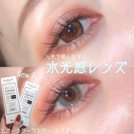 エバーカラーワンデー ルクアージュ/エバーカラー/ワンデー(1DAY)カラコンを使ったクチコミ(1枚目)