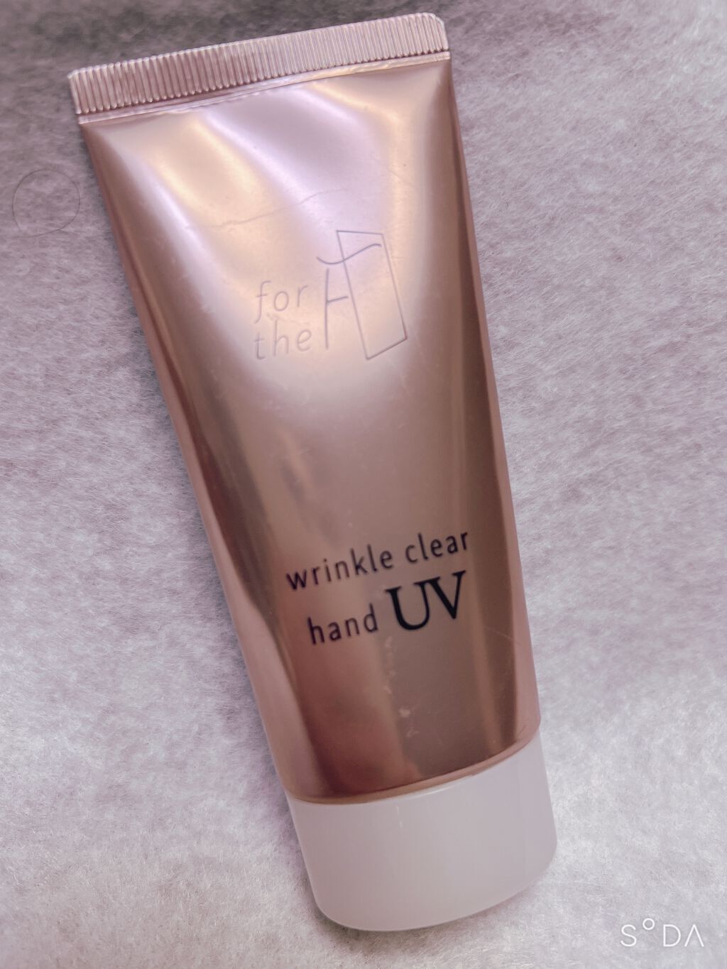 フォーザエフ 薬用 リンクルクリア ハンド UV /ナリスアップ/ハンドクリームを使ったクチコミ(1枚目)