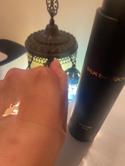 ザ・リッチ ヘアオイルMNM/SILK THE RICH/ヘアオイルを使ったクチコミ(2枚目)