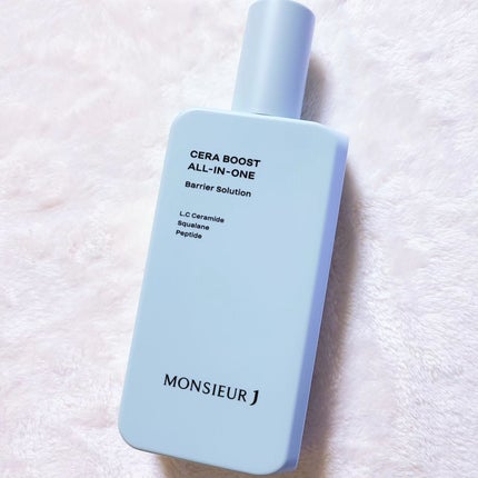 CERA BOOST ALL-IN-ONE/MONSIEUR J/オールインワン化粧品を使ったクチコミ(3枚目)