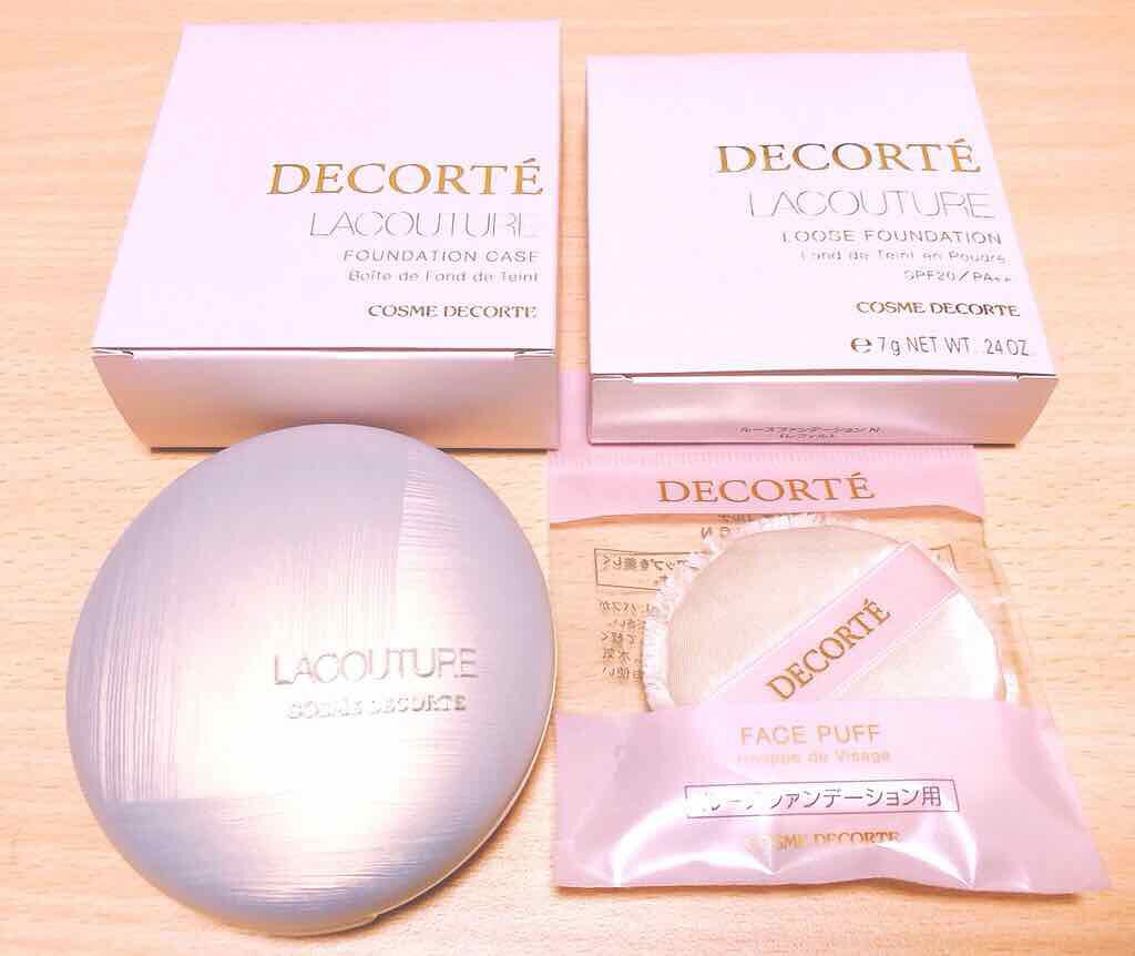 ラクチュール ルースファンデーション N/DECORTÉ/パウダーファンデーションを使ったクチコミ（1枚目）