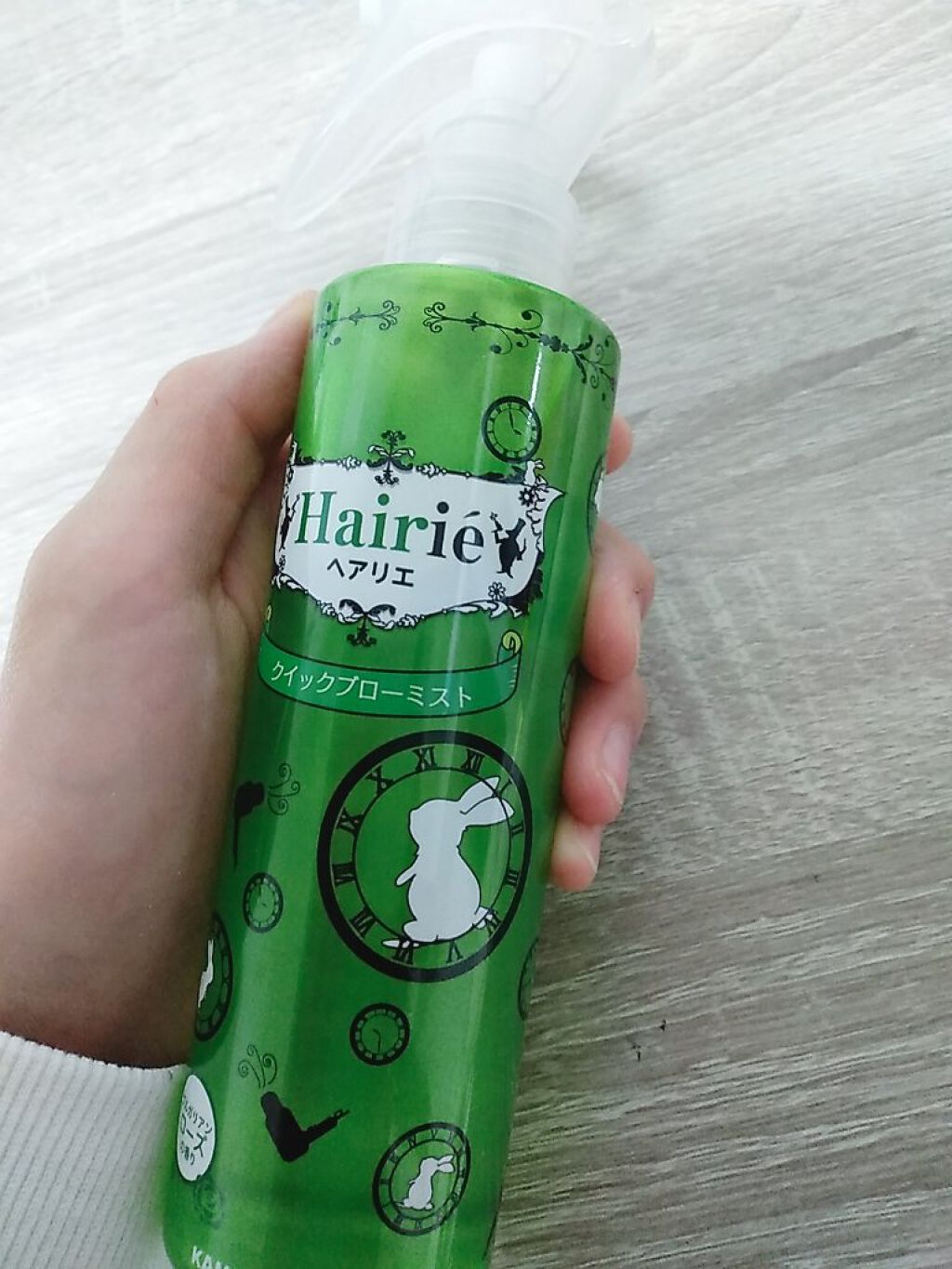 クイックブローミスト ブルガリアンローズの香り/ヘアリエ/ヘアミストを使ったクチコミ（1枚目）