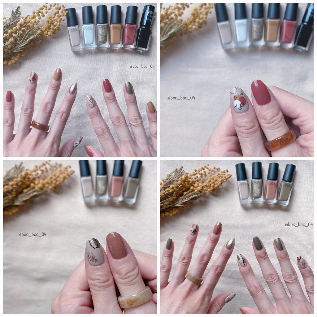 ネイルホリック Soulful color BE321/ネイルホリック/マニキュアを使ったクチコミ（3枚目）