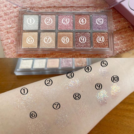 ベターザンパレット/rom&nd/アイシャドウパレットを使ったクチコミ(3枚目)