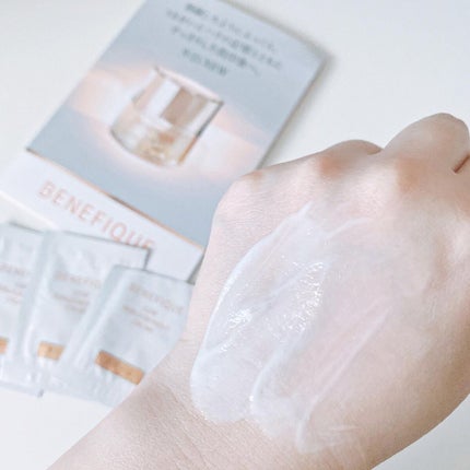 リュクス リブルームナイトクリーム/BENEFIQUE/フェイスクリームを使ったクチコミ(3枚目)