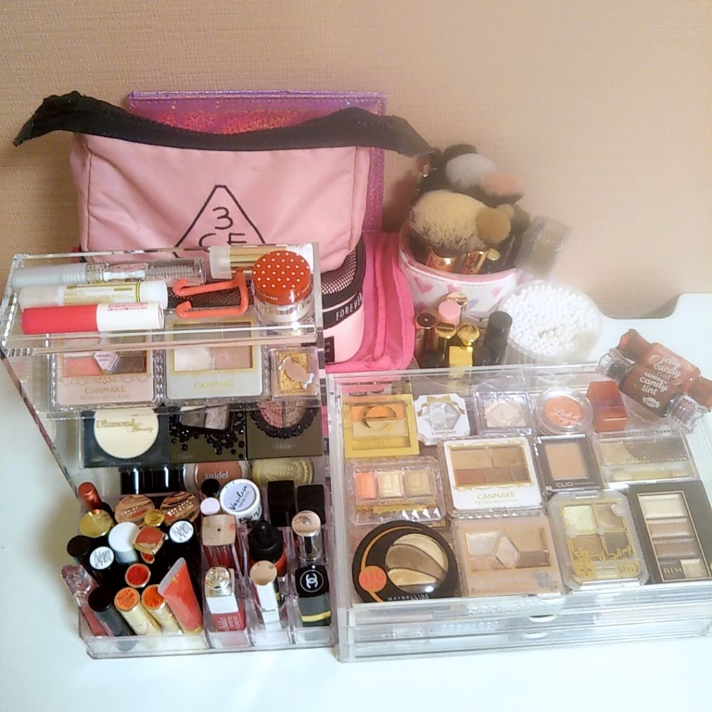 化粧収納ケース/DAISO/その他化粧小物を使ったクチコミ(1枚目)