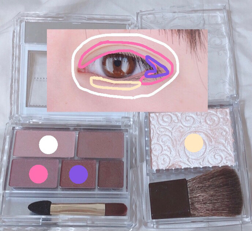 パーフェクトマルチアイズ/キャンメイク/アイシャドウパレットを使ったクチコミ（2枚目）