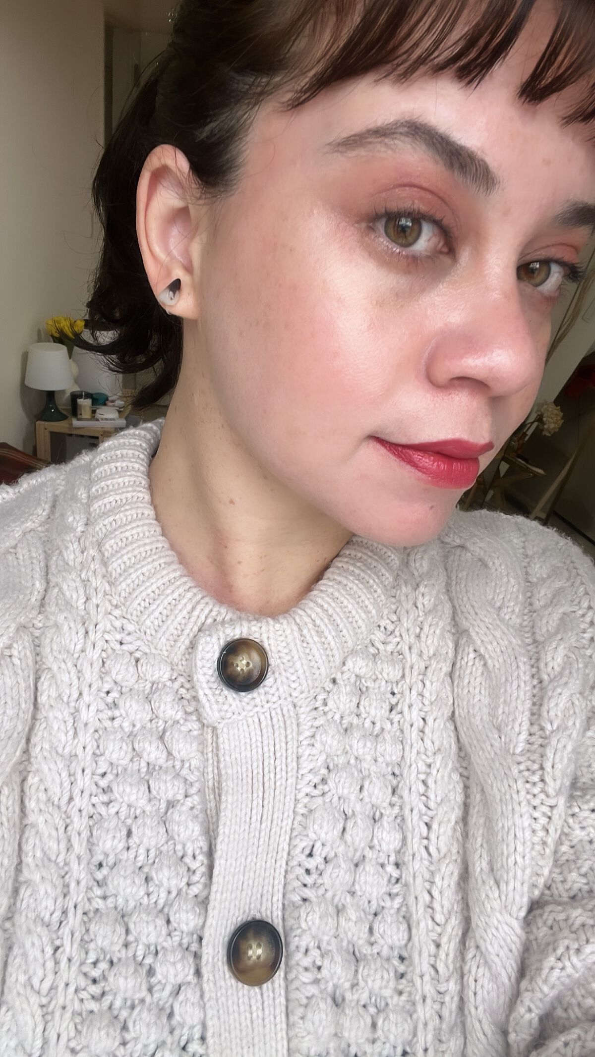 パウダー ブラッシュ ピーチィキーン/M・A・C/パウダーチークを使ったクチコミ（2枚目）