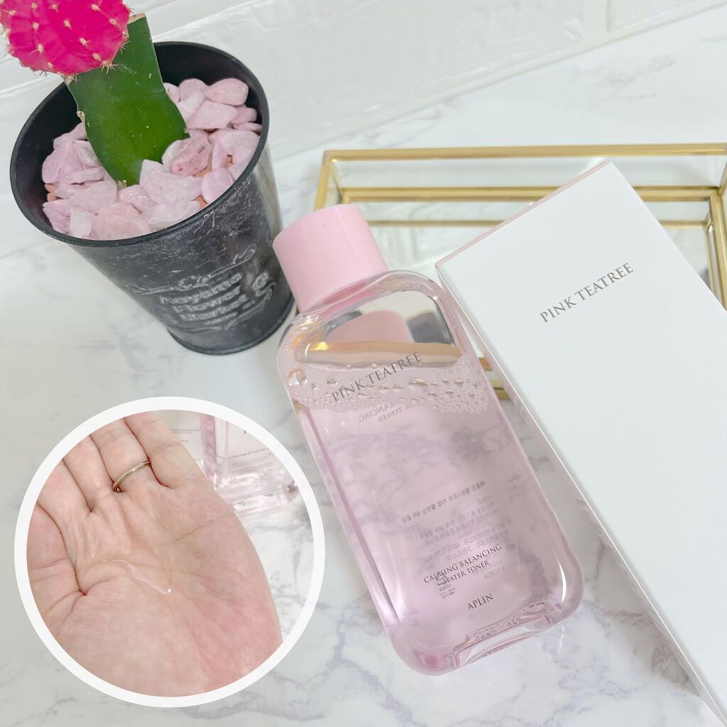 ピンクティーツリートナー/APLIN/化粧水を使ったクチコミ（2枚目）