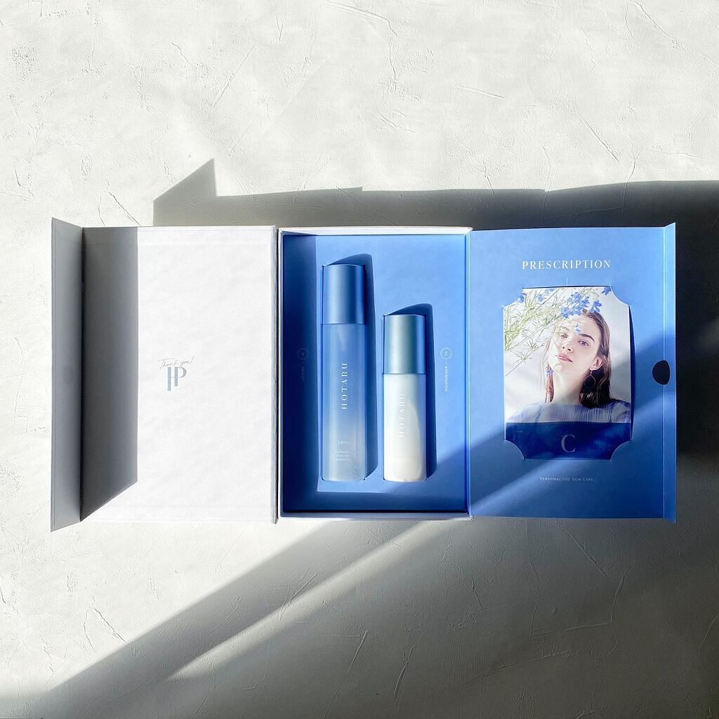  HOTARU PERSONALIZED LOTION／MOISTURIZER /HOTARU PERSONALIZED/スキンケアキットを使ったクチコミ（1枚目）