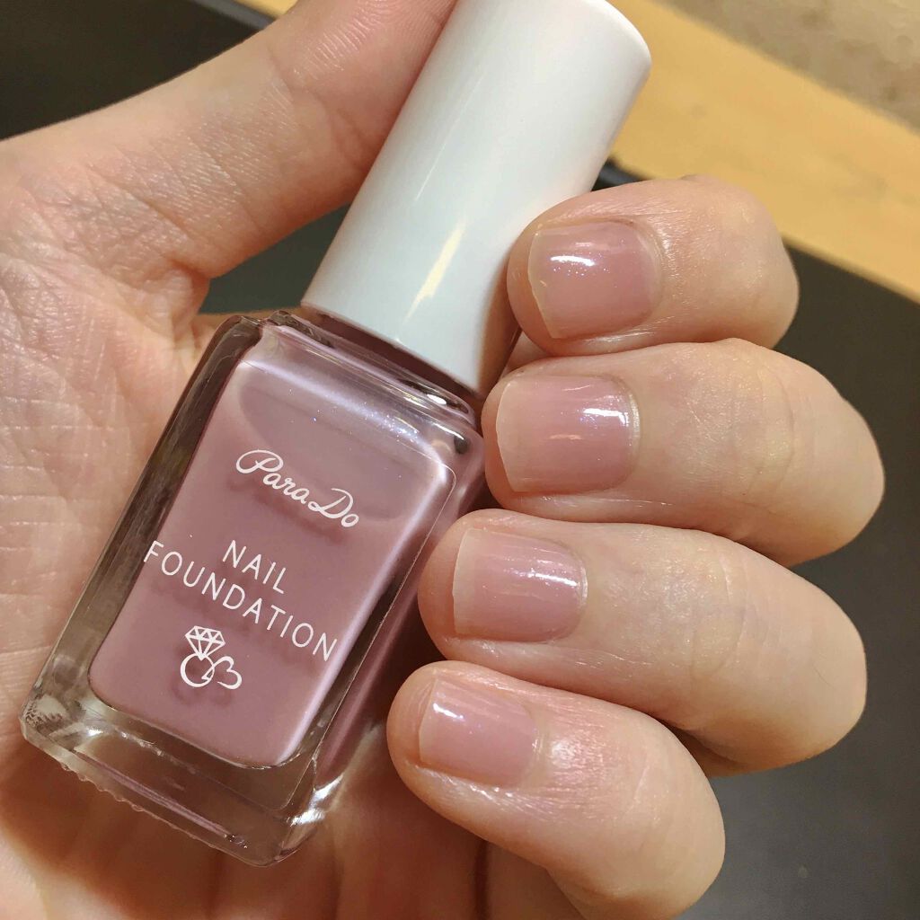 ネイルファンデーション/パラドゥ/マニキュアを使ったクチコミ(2枚目)